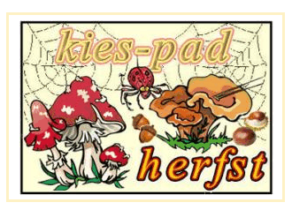 kies-pad herfst